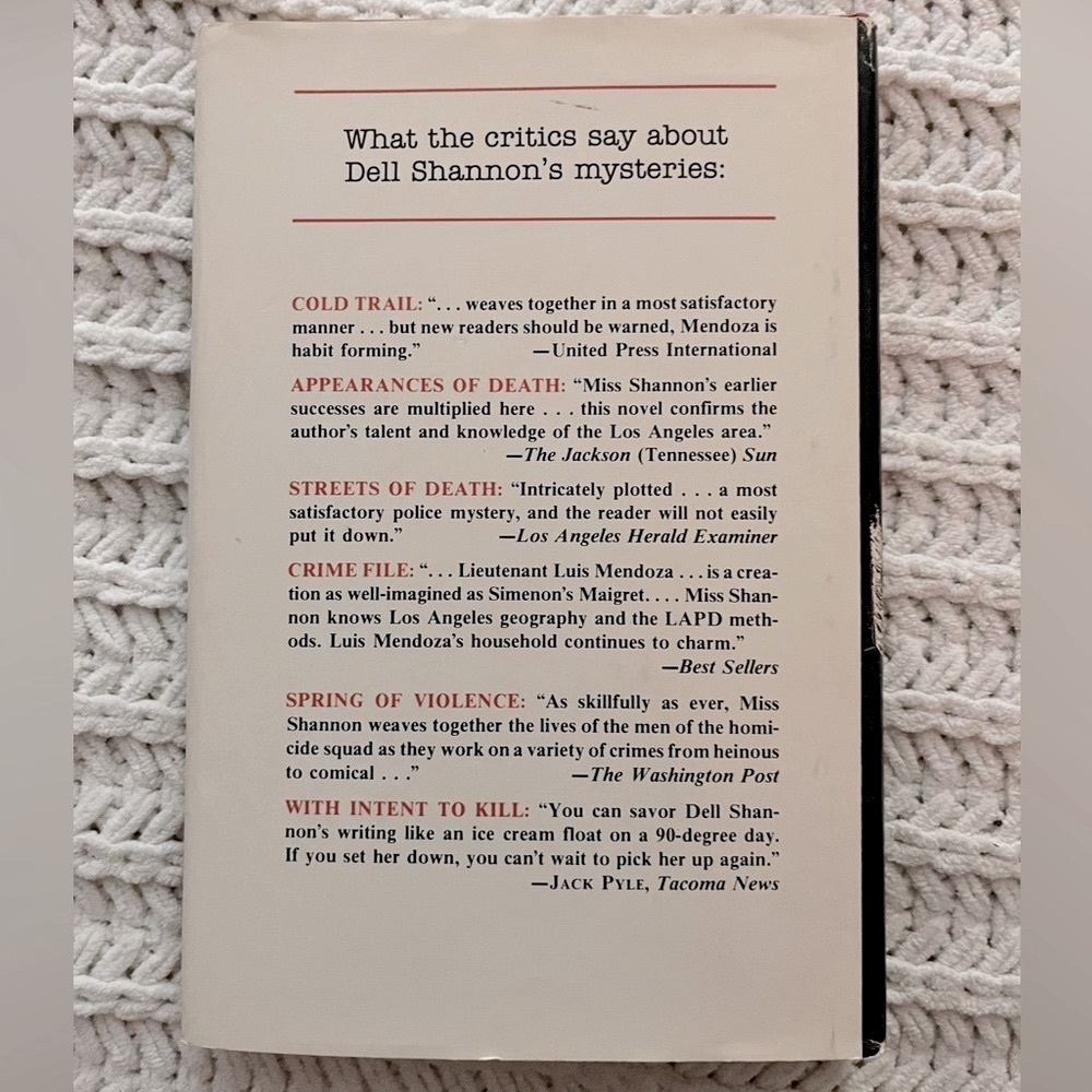 🖤Vintage Felony at Random Dell Shannon Mystery True Crime Novel Hardback Book🖤 - Picture 2 of 8